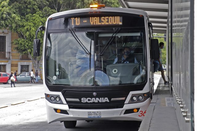 transporte articulado ruta