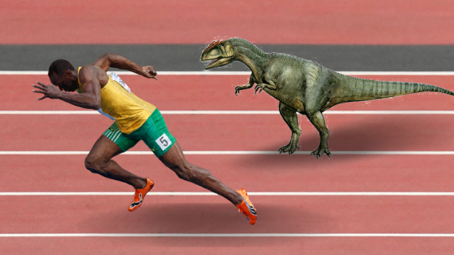 Estudio señala que algunos dinosaurios era tan rápidos como Usain Bolt