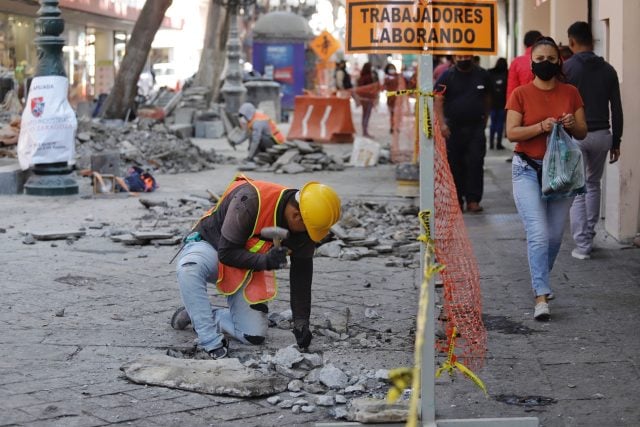 Obras en 5 de Mayo