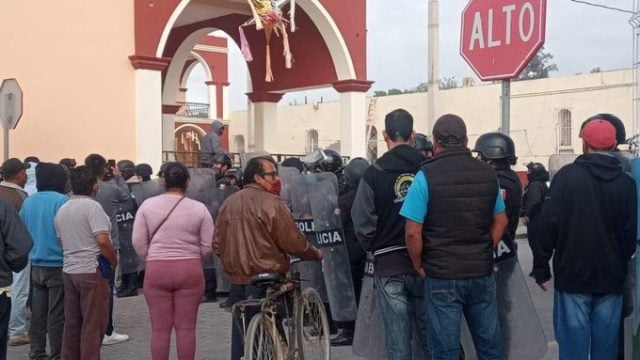 Asegura Barbosa que protesta en Zinacatepec es un tema político