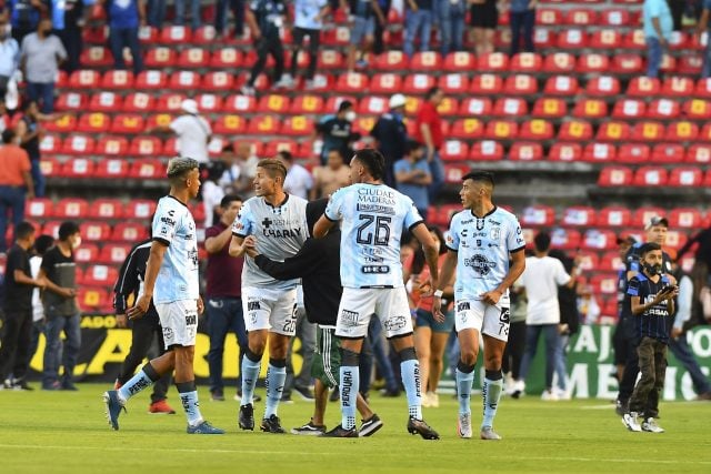 Paran la Liga Mx tras violencia en La Corregidora, en Querétaro