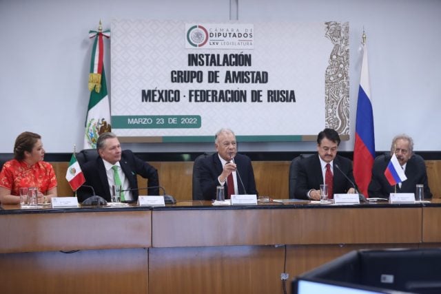 Diputados instalan grupo de Amistad México-Rusia