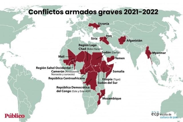 El mundo en guerra más allá de Rusia – Ucrania: los 16 conflictos abiertos ante el olvido internacional