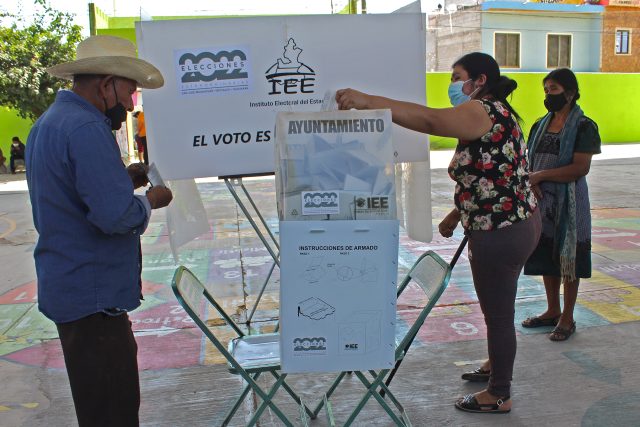 Activistas exigen paridad de género en elecciones 2030 en Puebla