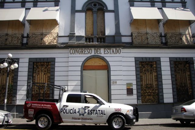 Blindan el Congreso del Estado por marchas del 8M