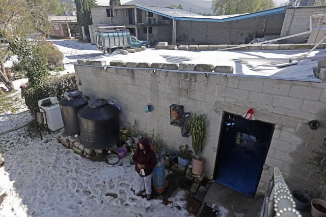 Granizadas dañan terrenos de cultivo y viviendas en 9 municipios de Puebla