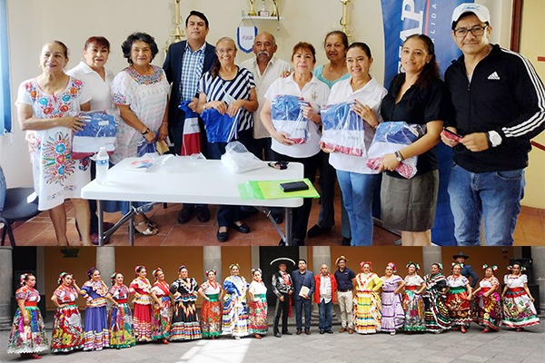 Ballet Folklórico-Aspabuap recibe uniformes para concursar en Tlaxcala a nivel nacional