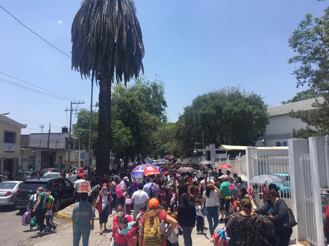 Niños del CENCH se sienten felices de regresar a clases tras contingencia por covid