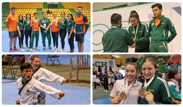 Se llevan ocho medallas los Aztecas de la UDLAP en la Universiada