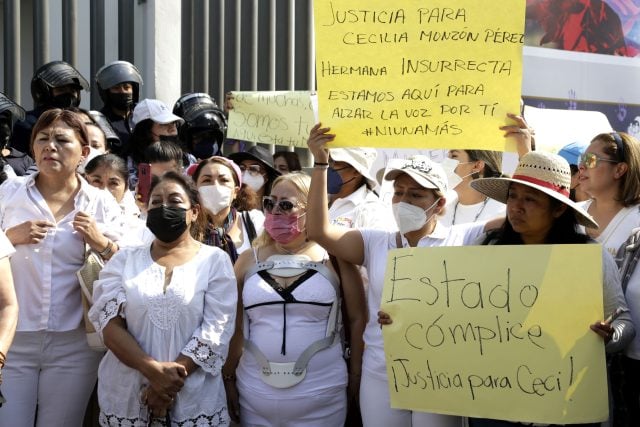 Investigación con perspectiva de género, pide CNDH tras asesinato de Monzón