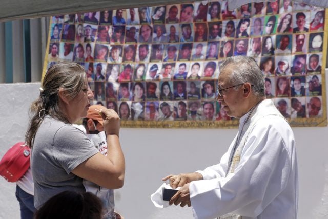 Las madres del colectivo Voz de los Desaparecidos protestaron este 10 de mayo