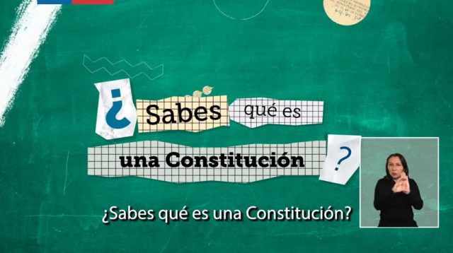 ¿Sabes qué es una Constitución?