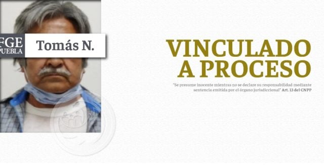 Vinculan a presunto abusador de menor en Puebla