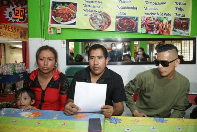 Acusan comerciantes de La Cuchilla agresiones durante cateos