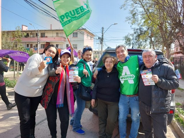 Pasacalle por el Apruebo recorrió la comuna de Independencia