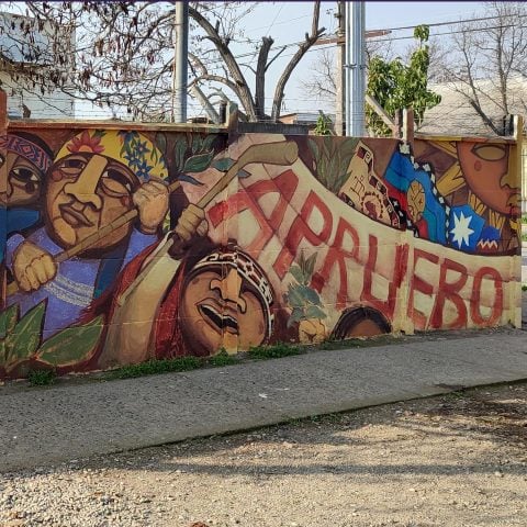 Murales x el Apruebo: 12 reconocidos exponentes del arte urbano se unen para realizar obras en apoyo a la nueva Constitución