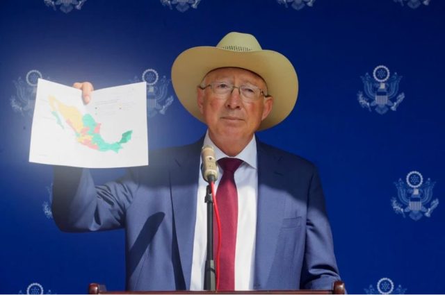 Ken Salazar: seguridad es más importante que T-MEC