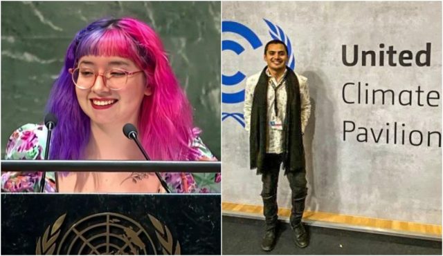 Dos jóvenes activistas chilenos fueron invitados por la ONU a asistir a la Asamblea General en Nueva York