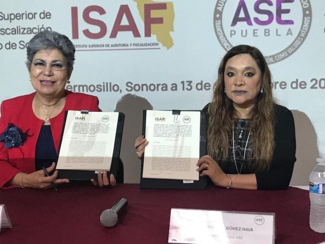 ASE colaborará con fiscalizadora de Sonora para vigilar recursos públicos