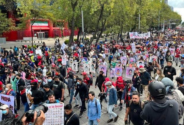 Marcha por Ayotzinapa: 26 de septiembre no se olvida