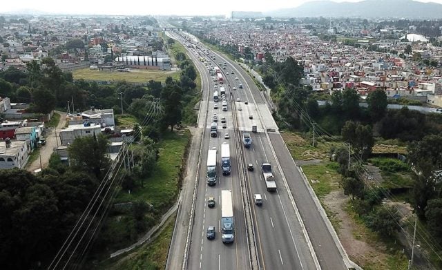 Reabren la México-Puebla luego de cierre por fuga de gas