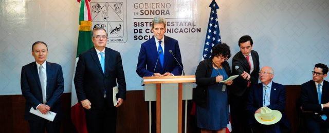 Conacyt participa en reunión sobre medio ambiente con John Kerry