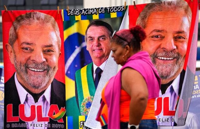 Brasil: Bolsonaro y Lula buscan votos en segunda vuelta electoral