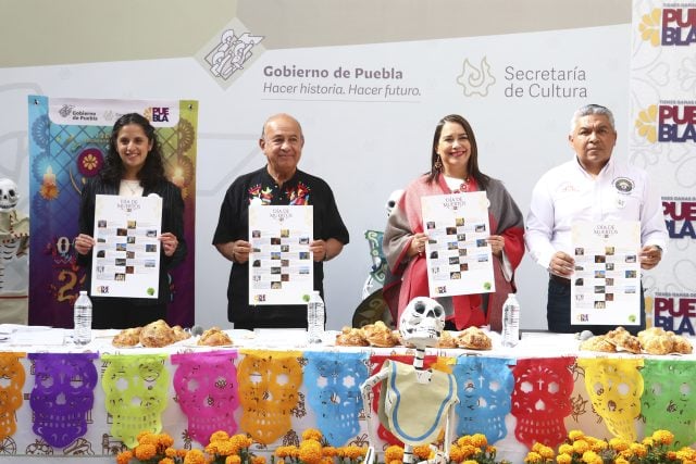 Cultura y Turismo presentan cartelera con motivo del Día de Muertos