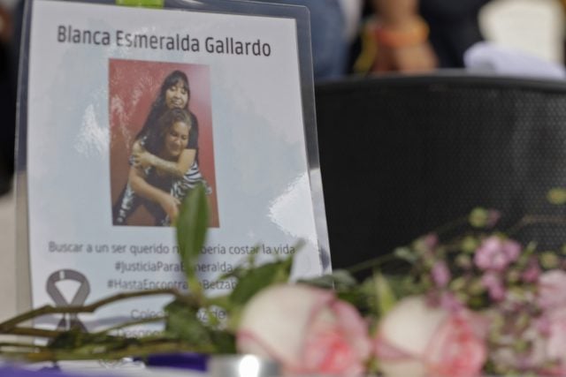 ‘Voz de los desaparecidos’ exige justicia por asesinato de Esmeralda