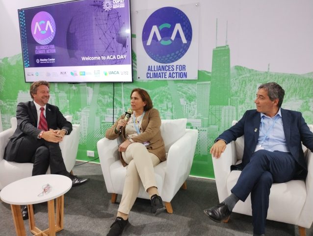 COP27: Alcaldesa de Peñalolén y alcalde de Independencia compartieron experiencias de acción climática en sus comunas