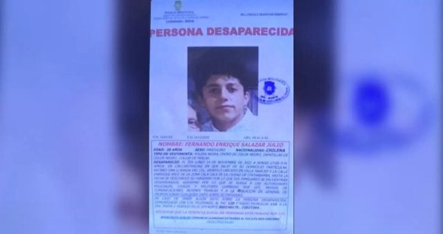 Denuncian secuestro de estudiante chileno en Bolivia: Le exigen a la familia 150.000 dólares a cambio del rescate