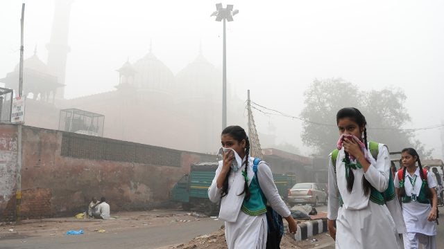 contaminación nueva delhi