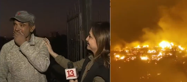 «No supe reaccionar bien»: Mónica Pérez rompe el silencio y se refiere a su cuestionada entrevista a damnificado del incendio