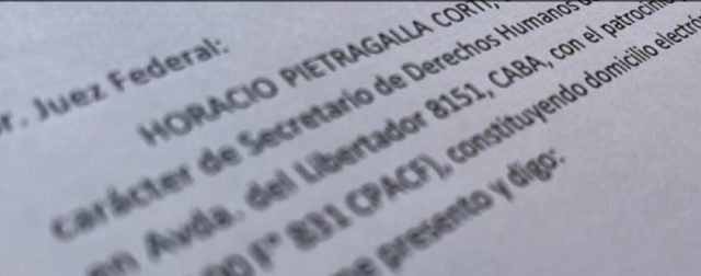 Secretaría de Derechos Humanos de Argentina volvió a denunciar al diputado Espert por instigación a la violencia