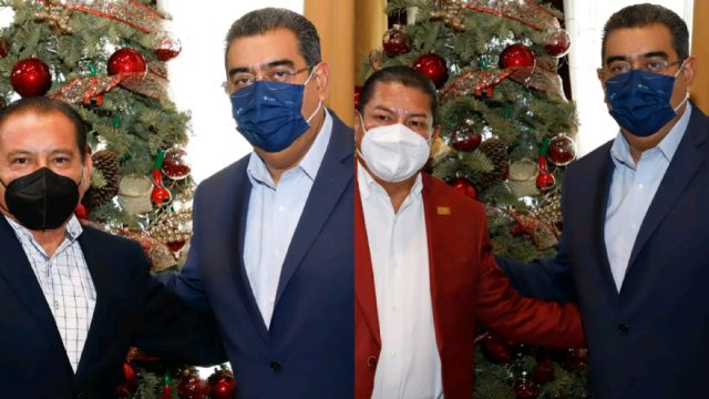 Céspedes Peregrina se reúne con representantes del SNTE de Puebla