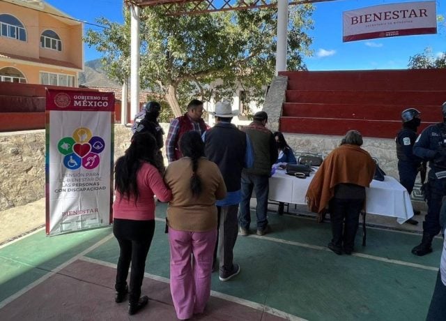 2022: pensión Bienestar llega a 77 mil poblanos con discapacidad