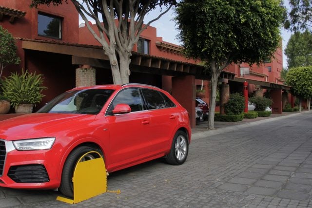 Avalan inmovilizadores para autos sin placas que usen parquímetros