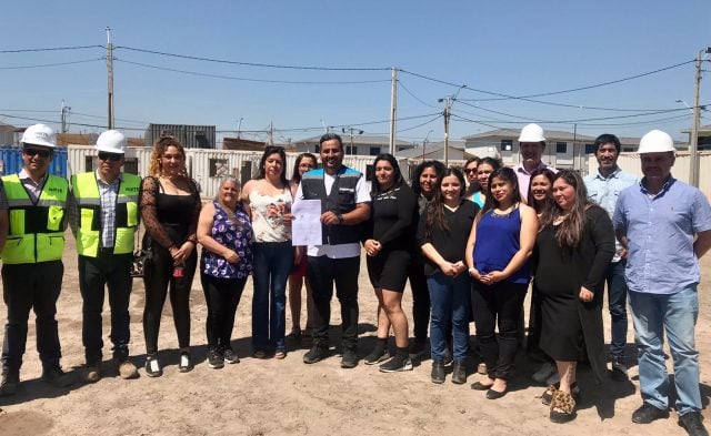 Se retoma obra de proyecto habitacional en San Bernardo que beneficiará a 316 familias