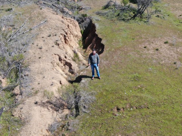 Con datos geoespaciales cuantifican el estado de los suelos degradados de Chile