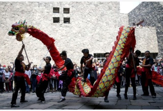 Embajada de China celebra el Año Nuevo Lunar chino en CDMX