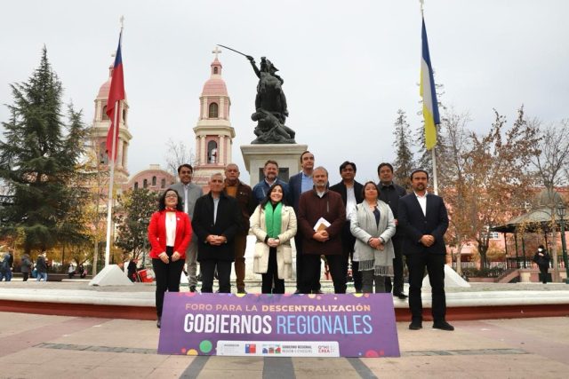 Se viene el cambio de mando en la Asociación de Gobernadores Regionales de Chile: Asume Ricardo Díaz de Antofagasta