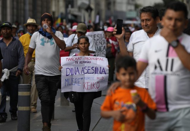 Perú-bloqueos