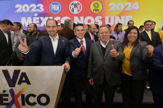 Retoma «Va por México» su alianza para competir en Edomex y Coahuila