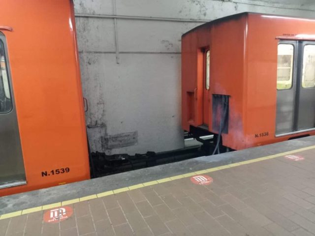 Explica director del Metro que separación de vagones fue por falta de tornillo