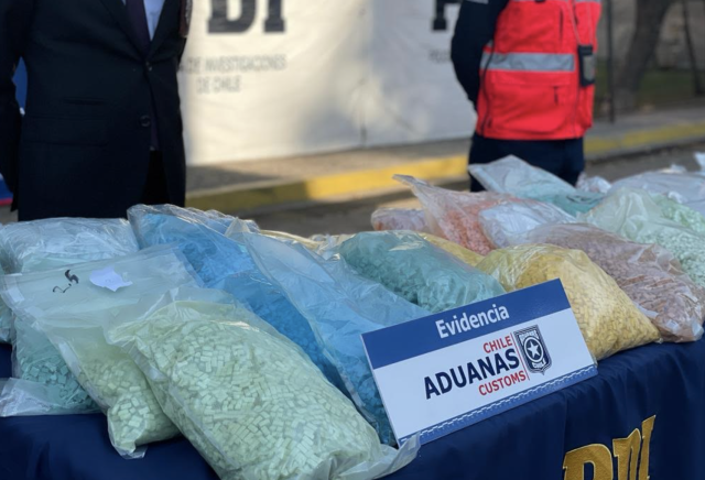 Incautan más de 140 kilos de éxtasis proveniente de Europa