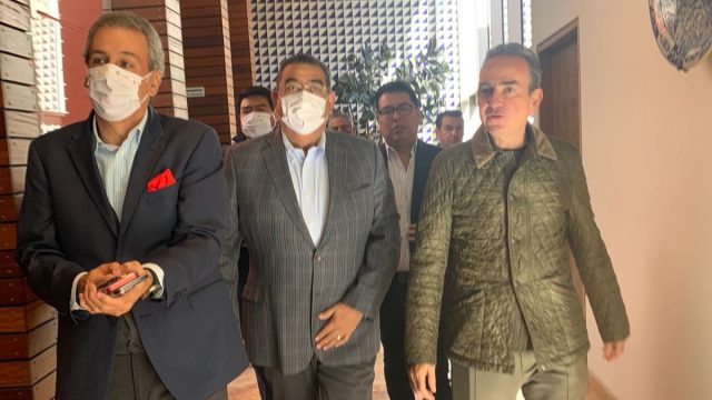 Sostiene Céspedes Peregrina primera reunión con PRI de Puebla 