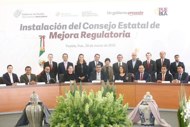 Instalan Consejo Estatal de Mejora Regulatoria para impulsar sectores económicos