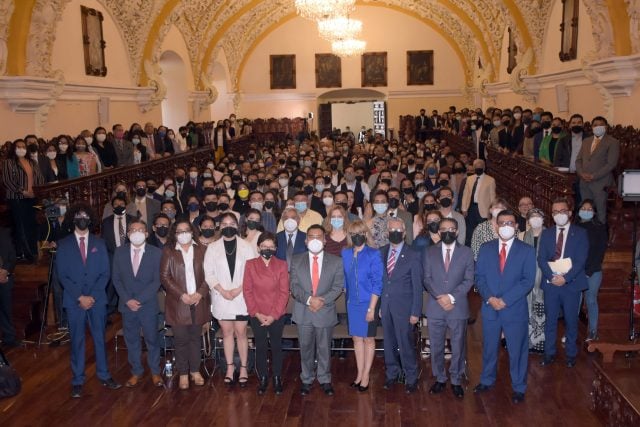 Rinden protesta nuevos integrantes del Consejo Universitario de la BUAP