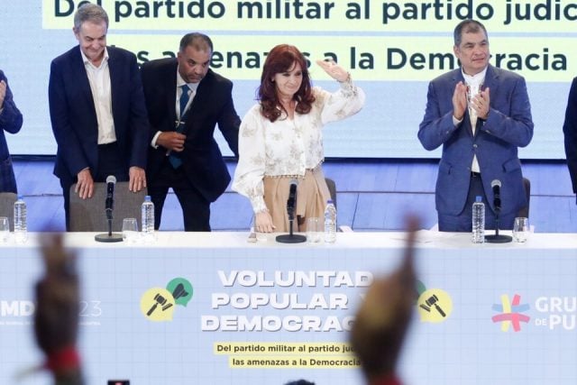 Grupo de Puebla manifiesta apoyo a Cristina Fernández de Kirchner ante persecución judicial