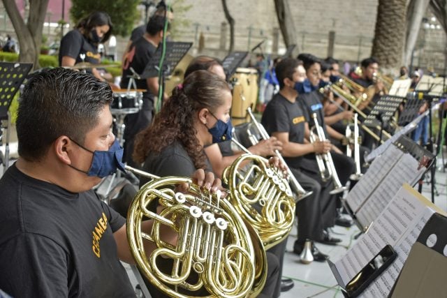 Entregan reconocimientos de “trascendencia cultural” a orquestas poblanas